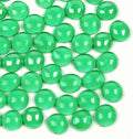 5lb Green Glass Marbles for Vase, Decorative Pebbles for Vase Fillers, Fish Tank by MBKHFLL