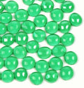 0.5lb Green Glass Marbles for Vase, Decorative Pebbles for Vase Fillers by MBKHFLL