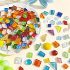 IcosaMro 2.2LB Mosaic Tiles for Crafts DIY Stepping Stone Project Supplies | - Image 7