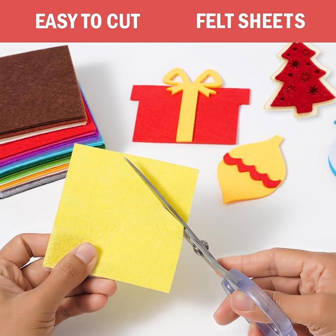 40PCS Felt Fabric Sheets Craft - Image 5