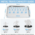 Miniatures Storage Case Miniatures Transport Case Aluminum Alloy Frame - Image 6