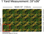Feelyou Dragonfly Upholstery Fabric by The Yard, Ornamental Dragonfly Printed - Image 2