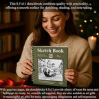 Sketch Book 8.5 x 11, Sketch Pad, 100 Sheets Spiral Sketchbook, Acid Free - Image 6