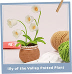 kgxulr Crochet Kit, Bell Orchid Beginners Crochet Kit, Crochet Flowers Kit | - Image 5