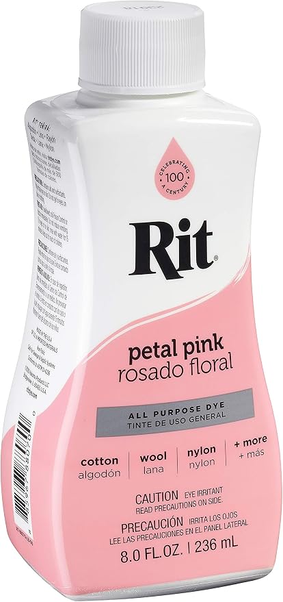 Rit All-Purpose Liquid Dye, Petal Pink 8 Fl Oz - Image 10