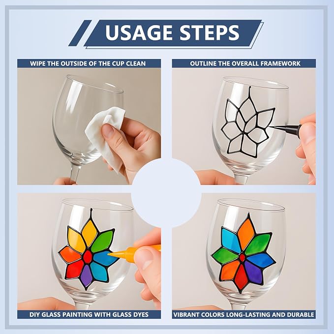 GOODTAKE Sky Blue Glass Paint - Image 8