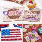 Rotating Self Healing Cutting Mat 14"x14", Square Sewing Cutting Mat Board - Image 7