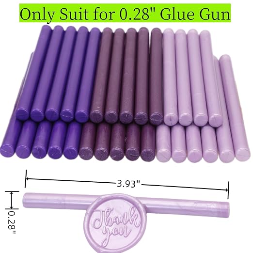 Wax Seal Sticks, Atopbb 30pcs Glue Gun Wax Sealing Sticks Beads Only Suit - Image 2