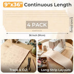 IONTACH 9" X 36" Soft Felt Sheets 1.6mm Thick | Acrylic Felt Fabric - Image 2