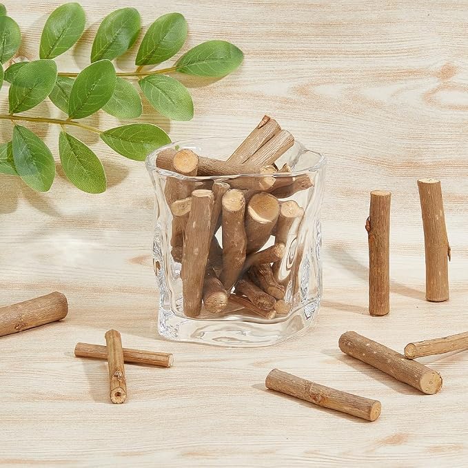 SUPERFINDINGS 100PCS Rustic Wooden Sticks Natural Wood Branches of Driftwood - Image 5