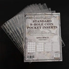 200 Pocket Coin Binder Pages 1.77" Collection Album Holder 10 Pcs | OSOPOLA - Image 7