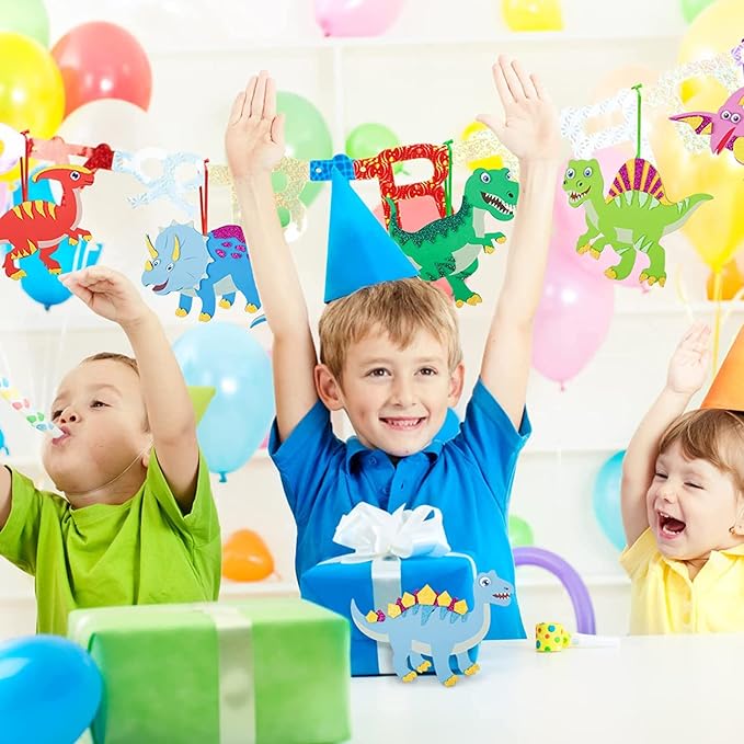 Fennoral 12 Pack Dinosaur Craft Kit - Image 6