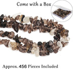 456 PCs Natural Chip Stone Beads, 5-8mm Irregular Multicolor Gemstones Loose - Image 4