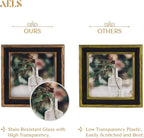 AELS 4x4 Inch Vintage Picture Frame, Elegant Luxury Antique Photo Frames - Image 3