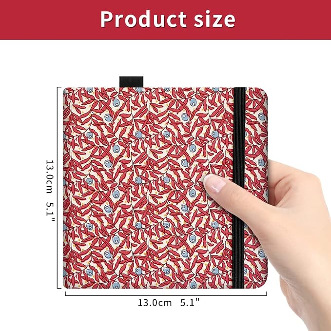 5x5 Handy Portable Handmade Cloth Fabric Hardcover Sewing Binding Travel - Image 2