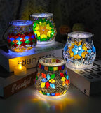 520pcs/100g Diamond Mosaic Tiles, High Transparency Stained Glass Mosaic Tiles - Image 4