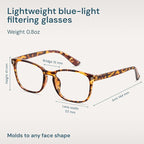 Gaoye Tortoise Blue Light Glasses - Image 4