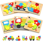 Yetonamr Wooden Toddler Puzzles Gifts Toys by WelcometoYetonamrsToyWorld