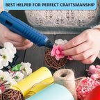 Phinus 48 Pack Mini Hot Glue Sticks, EVA Clear Glue Gun Sticks, Hot Glue Gun - Image 6
