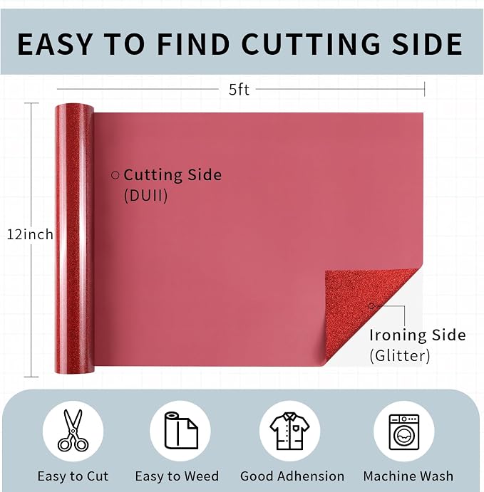 Glitter Puff Vinyl Heat Transfer - Image 4
