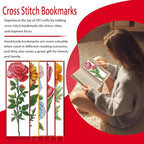 VIGEGU 5 Pcs Flower Cross Stitch Kits - Image 2