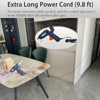 Full Size Hot Glue Gun with Case, 60W/100W/OFF Switch, 9.8ft Extra-long Power - Image 2