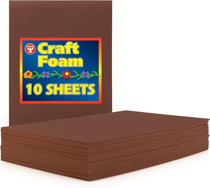Hygloss Craft Foam Sheets by HyglossProductsInc