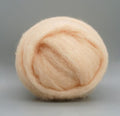 1 Oz Bulky Carded Corriedale Wool, Needle Felting Wool Roving, Wet Felting Wool by Unknown