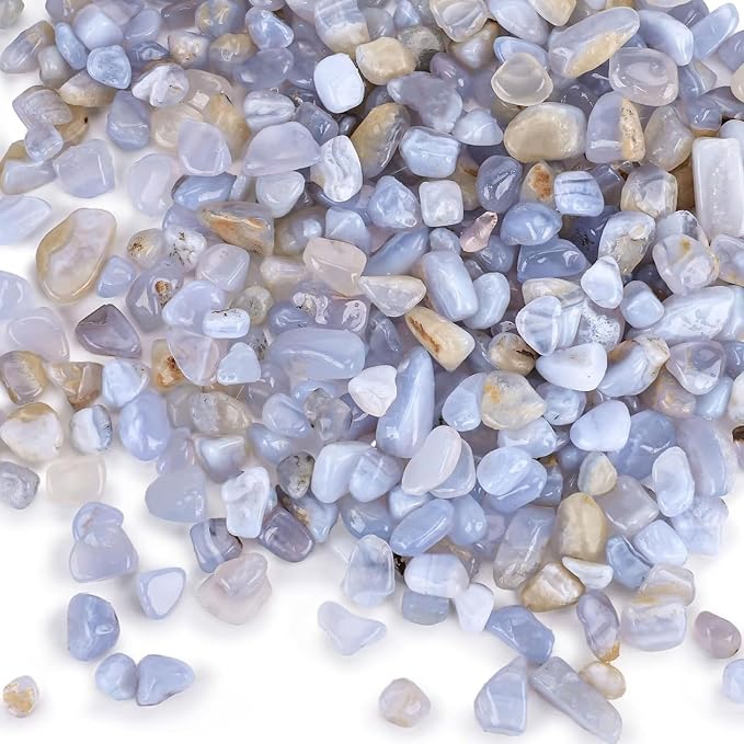JOHOUSE 1 LB Natural Quartz, Betta Fish Tank Aquarium Decor, Succulent Rocks by JOHOUSE