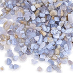 JOHOUSE 1 LB Natural Quartz, Betta Fish Tank Aquarium Decor, Succulent Rocks by JOHOUSE