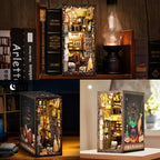 FsolisBook Nook Kit, 3D Wooden Puzzle - Image 2