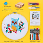BERYA Owl Embroidery Kit, Embroidery Kit - Image 2