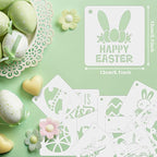 Augshy Easter Stencils, 56 Pack Holiday Stencils Easter Painting Stencils Set - Image 2