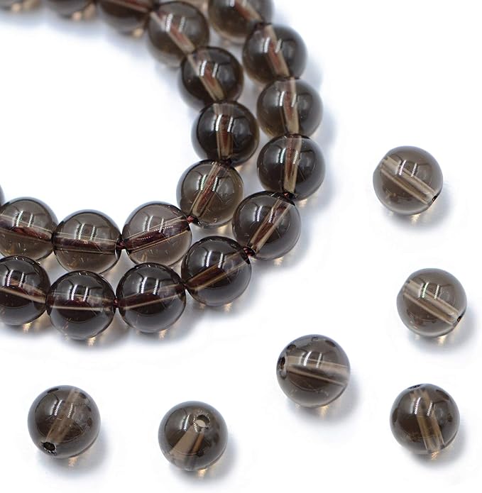 AD Beads Natural Gemstone Round Loose Beads 15" by ADBeads