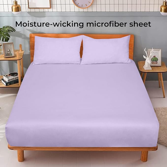 Royale Linens Fitted Sheet Queen - Image 2