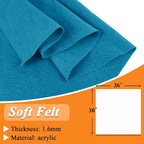 IONTACH 36" X 36" Soft Felt Fabric 1.6mm Thick | Felt Sheets - Image 3