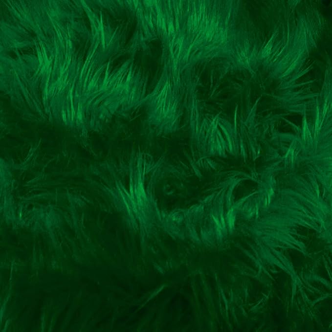 Faux Fake Fur Long Pile Luxury Shaggy/Craft, Decorations / 60" Wide/Sold by The by FabricEmpire