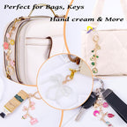Wurosi 544Pcs Charms Lip Gloss Keychain Making Kit, Bag Charm Kits - Image 4