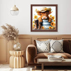 Lxmsja Cow Flower Diamond Art Kits - Image 2