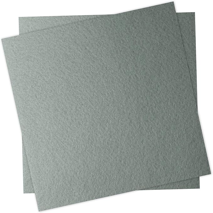 12" x 12" Felt Fabric Sheets for Crafts, 1mm Thick, Squares Felt Paper for by YHOLSDAS