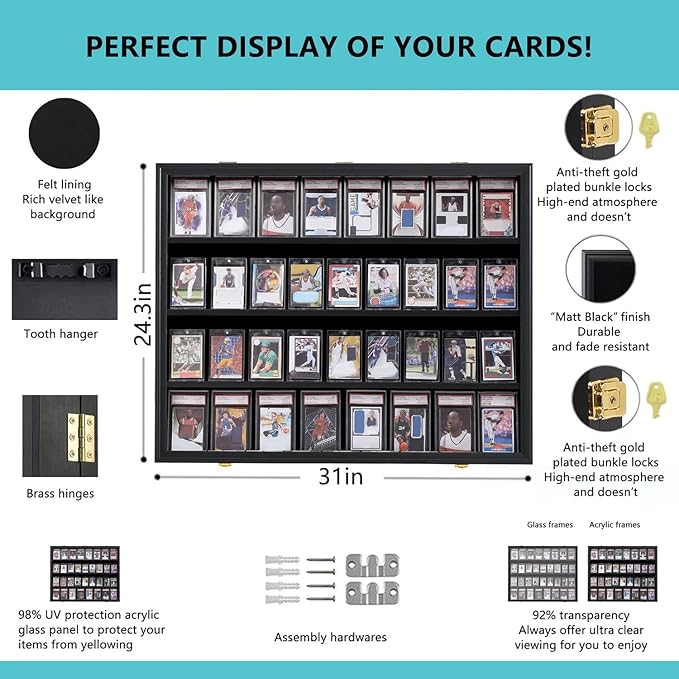 VERANI Baseball Card Display Case - Image 3