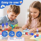 72 Pack Glue Sticks Bulk for Kids, Disappearing Purple Glue Sticks for - Image 4