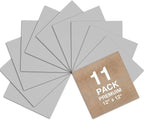 Dysania Silver Heat Transfer Vinyl, 10 Pack 12 x 12in Silver HTV Vinyl | Iron - Image 7