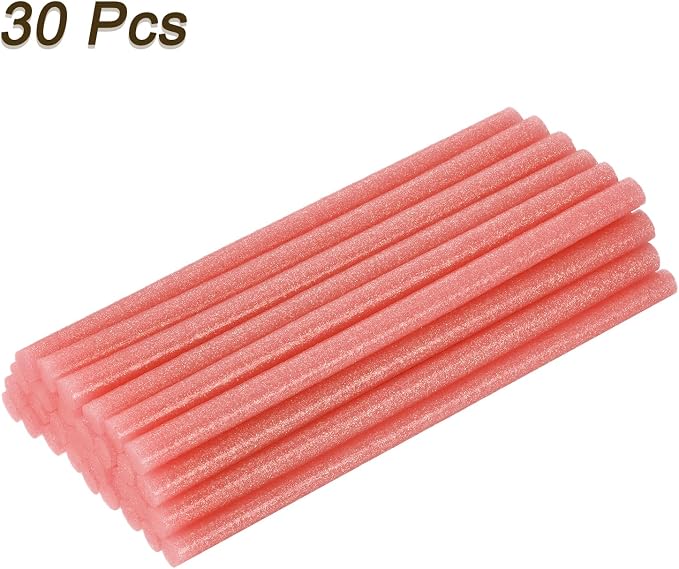 uxcell 30pcs Full Size Hot Glue Gun Sticks 8-inch x 0.43-inch High Sticky Large - Image 3