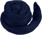 MECCANIXITY Wool Roving Yarn Soft Felting Wool 50g/1.76oz Pure Chunky Roving by MECCANIXITY