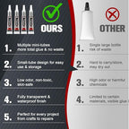 16 PCS 15ml B7000 Rhinestone Glue Clear – Super Glues - Image 7