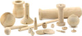 Hygloss Products, Inc Unfinished Wood Turnings, 2.5 lb by HyglossProductsInc