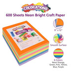 Colorations Neon Lightweight Craft Paper - Image 2