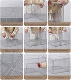 GUDEMAY Large Clear Stackable Acrylic Storage Bins - Image 10