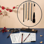 Marspark 12 Pieces Chinese Calligraphy Brushes Painting Writing Watercolor Ink - Image 5